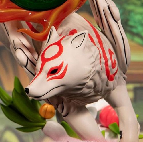 Amaterasu Divine Descent Okami 1/4 Statue by First 4 Figures